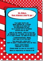 Dr. Seuss Inspired - Baby Shower Invitations