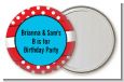 Dr. Seuss Inspired Thing 1 Thing 2 - Personalized Birthday Party Pocket Mirror Favors thumbnail
