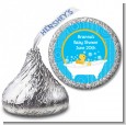 Duck - Hershey Kiss Baby Shower Sticker Labels thumbnail