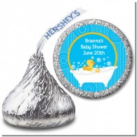 Duck - Hershey Kiss Baby Shower Sticker Labels