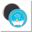 Duck - Personalized Baby Shower Magnet Favors thumbnail