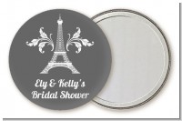 Eiffel Tower - Personalized Bridal Shower Pocket Mirror Favors