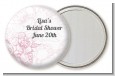 Elegant Flowers - Personalized Bridal Shower Pocket Mirror Favors thumbnail