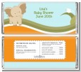 Elephant Baby Neutral - Personalized Baby Shower Candy Bar Wrappers thumbnail