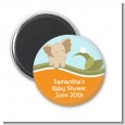 Elephant Baby Neutral - Personalized Baby Shower Magnet Favors thumbnail