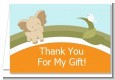 Elephant Baby Neutral - Baby Shower Thank You Cards thumbnail