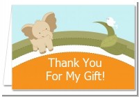 Elephant Baby Neutral - Baby Shower Thank You Cards