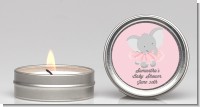 Elephant Pink Tutu - Baby Shower Candle Favors