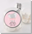 Elephant Pink Tutu - Personalized Baby Shower Candy Jar thumbnail