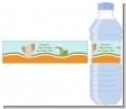 Elephant Baby Neutral - Personalized Baby Shower Water Bottle Labels thumbnail