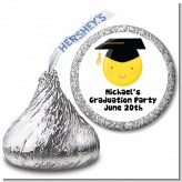 Emoji Graduate - Hershey Kiss Graduation Party Sticker Labels