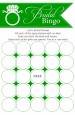 Engagement Ring Green - Bridal Shower Gift Bingo Game Card thumbnail