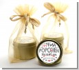 Enjoy Fresh Popcorn - Bridal Shower Gold Tin Candle Favors thumbnail