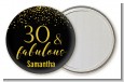 30 & Fabulous Speckles - Personalized Birthday Party Pocket Mirror Favors thumbnail