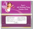 Fairy Princess - Personalized Birthday Party Candy Bar Wrappers thumbnail