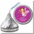 Fairy Princess - Hershey Kiss Birthday Party Sticker Labels thumbnail