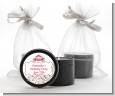 Fairy Tale Princess Carriage - Birthday Party Black Candle Tin Favors thumbnail
