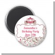 Fairy Tale Princess Carriage - Personalized Birthday Party Magnet Favors thumbnail