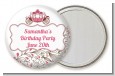 Fairy Tale Princess Carriage - Personalized Birthday Party Pocket Mirror Favors thumbnail