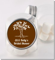 Fall Tree - Personalized Bridal Shower Candy Jar