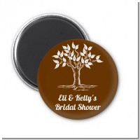 Fall Tree - Personalized Bridal Shower Magnet Favors