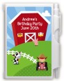 Farm Boy - Birthday Party Personalized Notebook Favor thumbnail