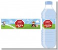 Farm Boy - Personalized Birthday Party Water Bottle Labels thumbnail