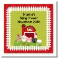 Farm Animals - Personalized Baby Shower Card Stock Favor Tags thumbnail