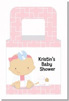 Little Girl Doctor On The Way - Personalized Baby Shower Favor Boxes