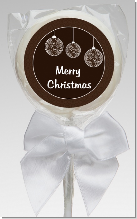Festive Ornaments - Personalized Christmas Lollipop Favors