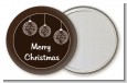 Festive Ornaments - Personalized Christmas Pocket Mirror Favors thumbnail