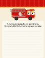 Fire Truck - Baby Shower Notes of Advice thumbnail