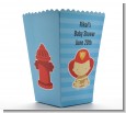 Future Firefighter - Personalized Baby Shower Popcorn Boxes thumbnail