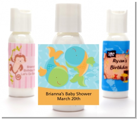 Fish | Pisces Horoscope - Personalized Baby Shower Lotion Favors