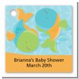 Fish | Pisces Horoscope - Personalized Baby Shower Card Stock Favor Tags thumbnail