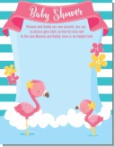 Flamingo - Baby Shower Notes of Advice