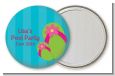 Flip Flops Girl Pool Party - Personalized Birthday Party Pocket Mirror Favors thumbnail