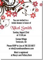 Floral Blossom - Bridal Shower Invitations