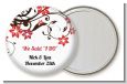 Floral Blossom - Personalized Bridal Shower Pocket Mirror Favors thumbnail