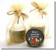Floral Motif - Bridal Shower Gold Tin Candle Favors thumbnail