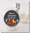 Floral Motif - Personalized Bridal Shower Candy Jar thumbnail