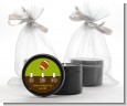 Football - Birthday Party Black Candle Tin Favors thumbnail