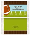 Football - Personalized Popcorn Wrapper Birthday Party Favors thumbnail