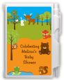Forest Animals - Baby Shower Personalized Notebook Favor thumbnail