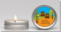 Forest Animals Twin Bears - Baby Shower Candle Favors