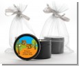 Forest Animals Twin Squirels - Baby Shower Black Candle Tin Favors thumbnail