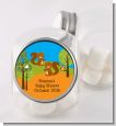 Forest Animals Twin Squirels - Personalized Baby Shower Candy Jar thumbnail