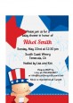 Fourth Of July Little Firecracker - Baby Shower Petite Invitations thumbnail