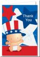 Fourth Of July Little Firecracker - Baby Shower Thank You Cards thumbnail