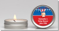 Fourth Of July Stars & Stripes - Baby Shower Candle Favors